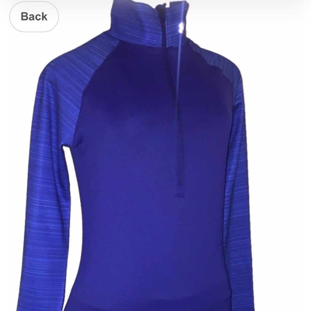 Women's Blue Long Sleeve Top